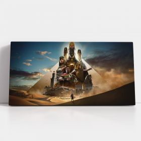 Tablou afis Assassin&#8217;s Creed - Material produs:: Tablou canvas pe panza CU RAMA, Dimensiunea:: 40x80 cm