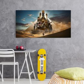 Tablou afis Assassin&#8217;s Creed - Material produs:: Tablou canvas pe panza CU RAMA, Dimensiunea:: 40x80 cm