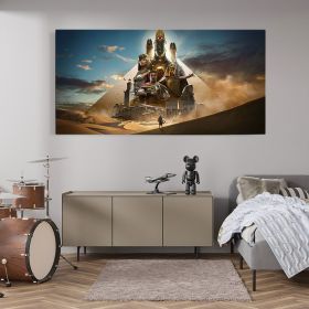 Tablou afis Assassin&#8217;s Creed - Material produs:: Tablou canvas pe panza CU RAMA, Dimensiunea:: 40x80 cm