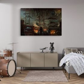 Tablou afis Bloodborne - Material produs:: Poster pe hartie FARA RAMA, Dimensiunea:: 70x100 cm
