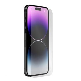 Folie de protectie telefon Alien Surface pentru Apple iPhone 14 Pro, Protectie ecran, Compatibil cu carcasa, Kit de instalare, Transparent