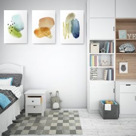 Set 3 tablouri Boho minimalism forme abstracte - Dimensiune multicanvas: 3 tablouri 30x45 cm