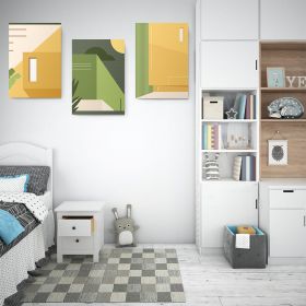 Set 3 tablouri arhitectura moderna minimalista - Dimensiune multicanvas: 3 tablouri 50x70 cm