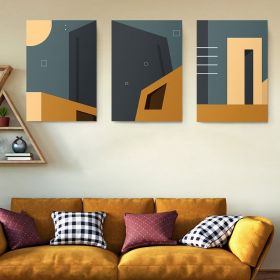 Set 3 tablouri minimalism arhitectura moderna detaliu - Dimensiune multicanvas: 3 tablouri 30x45 cm
