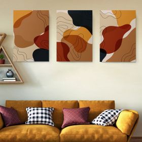 Set 3 tablouri minimaliste forme abstracte - Dimensiune multicanvas: 3 tablouri 80x120 cm