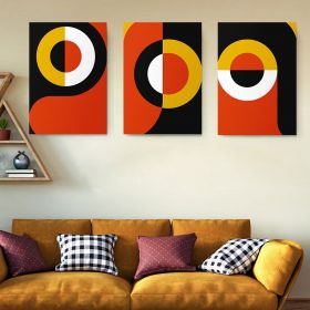 Set 3 tablouri minimaliste forme geometrice - Dimensiune multicanvas: 3 tablouri 80x120 cm