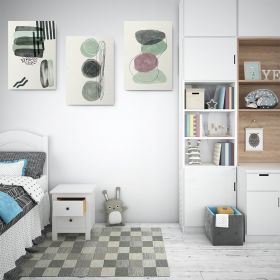 Set 3 tablouri Boho minimalism forme abstracte - Dimensiune multicanvas: 3 tablouri 80x120 cm