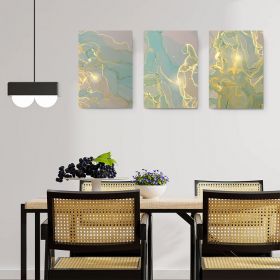 Set 3 tablouri canvas abstract imitatie marmura - Dimensiune multicanvas: 3 tablouri 60x90 cm