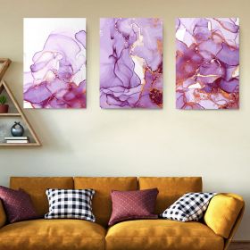 Set 3 tablouri canvas abstract imitatie marmura - Dimensiune multicanvas: 3 tablouri 80x120 cm
