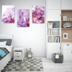 Set 3 tablouri canvas abstract imitatie marmura - Dimensiune multicanvas: 3 tablouri 80x120 cm