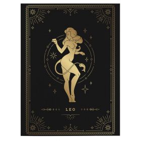 Tablou zodia leu auriu - Material produs:: Tablou canvas pe panza CU RAMA, Dimensiunea:: 60x80 cm