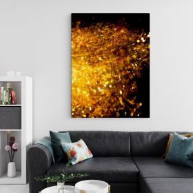 Scantei aurii tablou abstract - Material produs:: Poster pe hartie FARA RAMA, Dimensiunea:: 40x60 cm