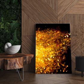 Scantei aurii tablou abstract - Material produs:: Poster pe hartie FARA RAMA, Dimensiunea:: 40x60 cm