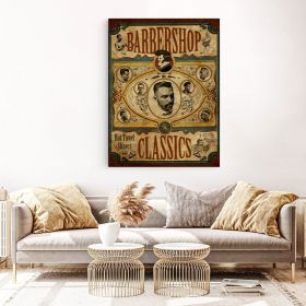 Barber Shop Tablou shaving vintage - Material produs:: Poster pe hartie FARA RAMA, Dimensiunea:: 30x40 cm