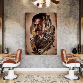 Barber Shop Tablou shaving vintage - Material produs:: Poster pe hartie FARA RAMA, Dimensiunea:: 30x40 cm