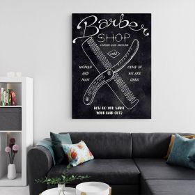 Barber Shop Tablou Haircut - Material produs:: Poster pe hartie FARA RAMA, Dimensiunea:: A3 29,7x42 cm