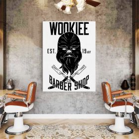 Barber Shop Tablou Wookie Vintage - Material produs:: Poster pe hartie FARA RAMA, Dimensiunea:: A2 42x59,4 cm
