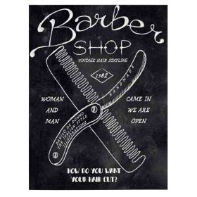 Barber Shop Tablou Haircut - Material produs:: Poster pe hartie FARA RAMA, Dimensiunea:: 80x120 cm