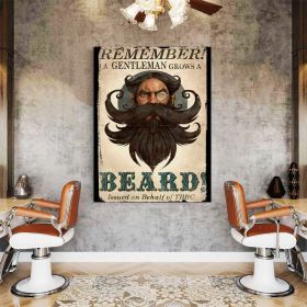 Barber Shop Tablou Shaving Vintage - Material produs:: Poster pe hartie FARA RAMA, Dimensiunea:: 40x60 cm