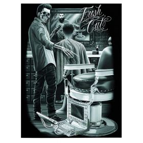 Barber Shop Tablou Fresh Cut - Material produs:: Poster pe hartie FARA RAMA, Dimensiunea:: 60x90 cm