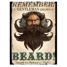 Barber Shop Tablou Shaving Vintage - Material produs:: Poster pe hartie FARA RAMA, Dimensiunea:: 40x60 cm
