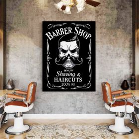 Barber Shop Tablou Shaving - Material produs:: Tablou canvas pe panza CU RAMA, Dimensiunea:: 40x60 cm