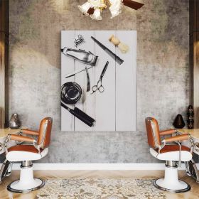 Barber Shop Tablou ustensile frizerie - Material produs:: Poster pe hartie FARA RAMA, Dimensiunea:: 20x30 cm