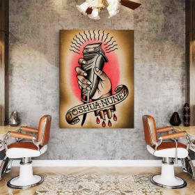 Barber Shop tablou tuns&#038;barbierit - Material produs:: Poster pe hartie FARA RAMA, Dimensiunea:: 40x60 cm