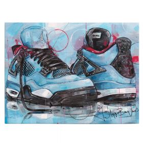 Jordan 4 Air tablou - Material produs:: Poster pe hartie FARA RAMA, Dimensiunea:: A0 84,1x118,9 cm