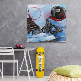 Jordan 4 Air tablou - Material produs:: Poster pe hartie FARA RAMA, Dimensiunea:: 40x40 cm