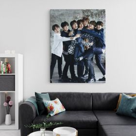 Tablou afis BTS trupa de muzica 2415 - Material produs:: Poster pe hartie FARA RAMA, Dimensiunea:: A0 84,1x118,9 cm