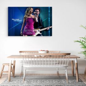 Tablou afis Celine Dion cantareata 2418 - Material produs:: Poster pe hartie FARA RAMA, Dimensiunea:: A0 84,1x118,9 cm