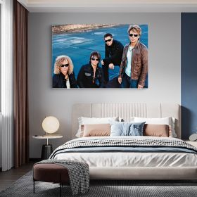 Tablou afis Bon Jovi trupa rock 2391 - Material produs:: Poster pe hartie FARA RAMA, Dimensiunea:: 70x100 cm