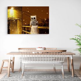 Tablou afis DJ Marshmello 2388 - Material produs:: Poster pe hartie FARA RAMA, Dimensiunea:: a4-21x297-cm