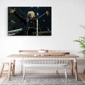 Tablou afis Bon Jovi trupa rock 2372 - Material produs:: Tablou canvas pe panza CU RAMA, Dimensiunea:: 60x80 cm