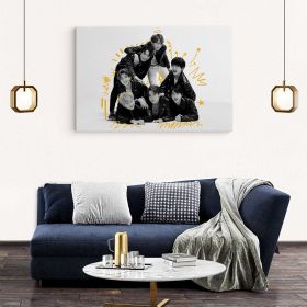 Tablou afis BTS formatie de muzica 2316 - Material produs:: Poster pe hartie FARA RAMA, Dimensiunea:: 20x30 cm