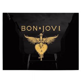 Tablou afis Bon Jovi trupa rock 2320 - Material produs:: Tablou canvas pe panza CU RAMA, Dimensiunea:: 20x30 cm