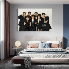 Tablou afis BTS formatie de muzica 2314 - Material produs:: Poster pe hartie FARA RAMA, Dimensiunea:: A1 59,4x84,1 cm