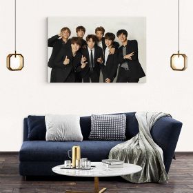 Tablou afis BTS formatie de muzica 2314 - Material produs:: Poster pe hartie FARA RAMA, Dimensiunea:: A1 59,4x84,1 cm