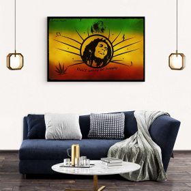 Tablou afis Bob Marley cantaret 2307 - Material produs:: Poster pe hartie FARA RAMA, Dimensiunea:: A3 29,7x42 cm