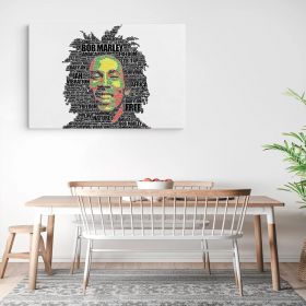 Tablou afis Bob Marley cantaret 2308 - Material produs:: Poster pe hartie FARA RAMA, Dimensiunea:: A3 29,7x42 cm