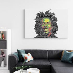 Tablou afis Bob Marley cantaret 2308 - Material produs:: Poster pe hartie FARA RAMA, Dimensiunea:: A3 29,7x42 cm