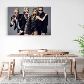 Tablou afis Ace of Base formatie de muzica 2305 - Material produs:: Tablou canvas pe panza CU RAMA, Dimensiunea:: 70x100 cm