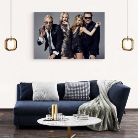 Tablou afis Ace of Base formatie de muzica 2305 - Material produs:: Tablou canvas pe panza CU RAMA, Dimensiunea:: 70x100 cm