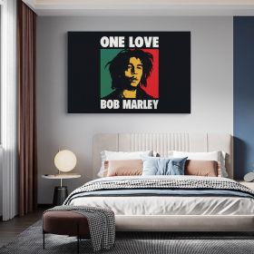Tablou afis Bob Marley cantaret 2306 - Material produs:: Poster pe hartie FARA RAMA, Dimensiunea:: 60x90 cm