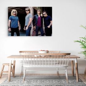 Tablou afis Bon Jovi trupa rock 2302 - Material produs:: Poster pe hartie FARA RAMA, Dimensiunea:: A0 84,1x118,9 cm