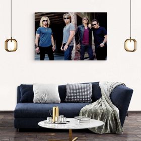 Tablou afis Bon Jovi trupa rock 2302 - Material produs:: Poster pe hartie FARA RAMA, Dimensiunea:: A0 84,1x118,9 cm