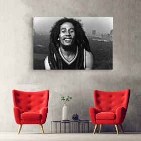 Tablou afis Bob Marley cantaret 2290 - Material produs:: Tablou canvas pe panza CU RAMA, Dimensiunea:: 30x40 cm