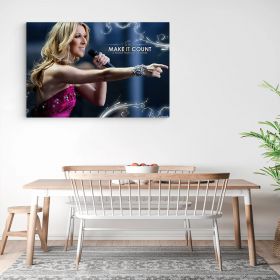 Afis Tablou Celine Dion cantareata 2260 - Material produs:: Poster pe hartie FARA RAMA, Dimensiunea:: A3 29,7x42 cm