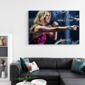 Afis Tablou Celine Dion cantareata 2260 - Material produs:: Poster pe hartie FARA RAMA, Dimensiunea:: A3 29,7x42 cm